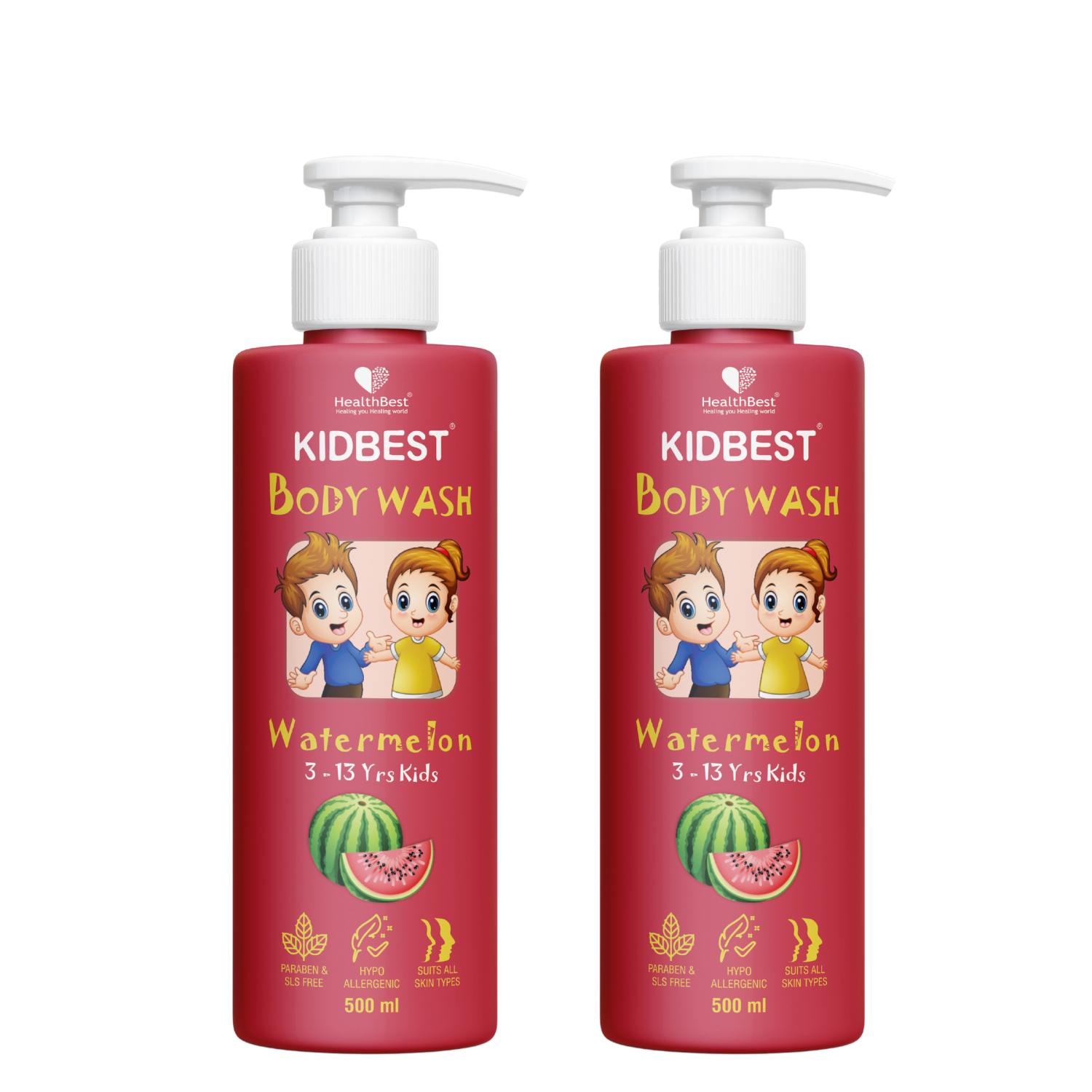 HealthBest Kidbest Bodywash for 3 to 13 Years Kids