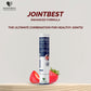 HealthBest Jointbest Joint Health Support Effervescent Tablet | Glucosamine, Chondroitin Msm with OptiMSM | Ultra Bone & Joint Strength | Strawberry Flavor | 20 Tablet