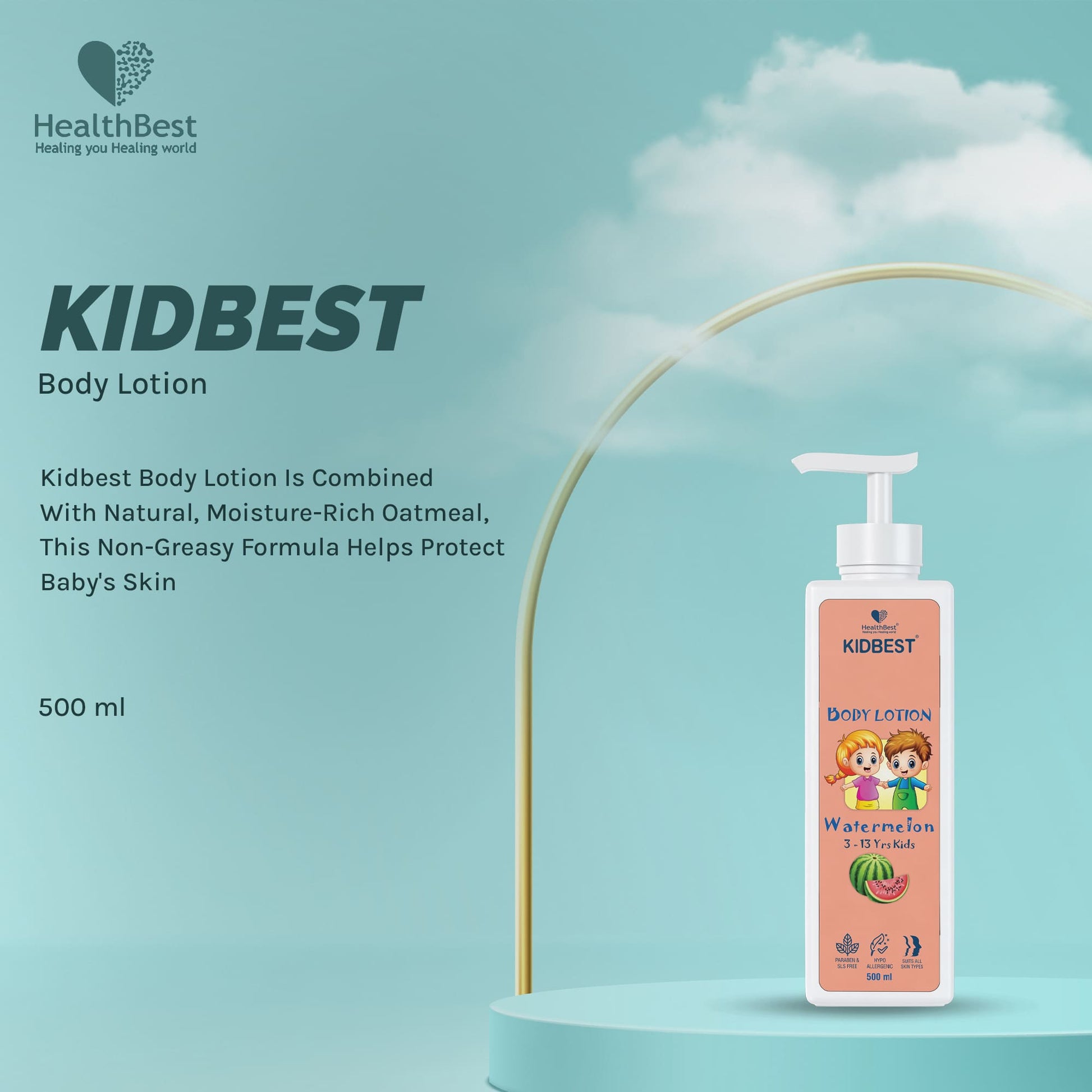 HealthBest Kidbest Body Lotion for Kids