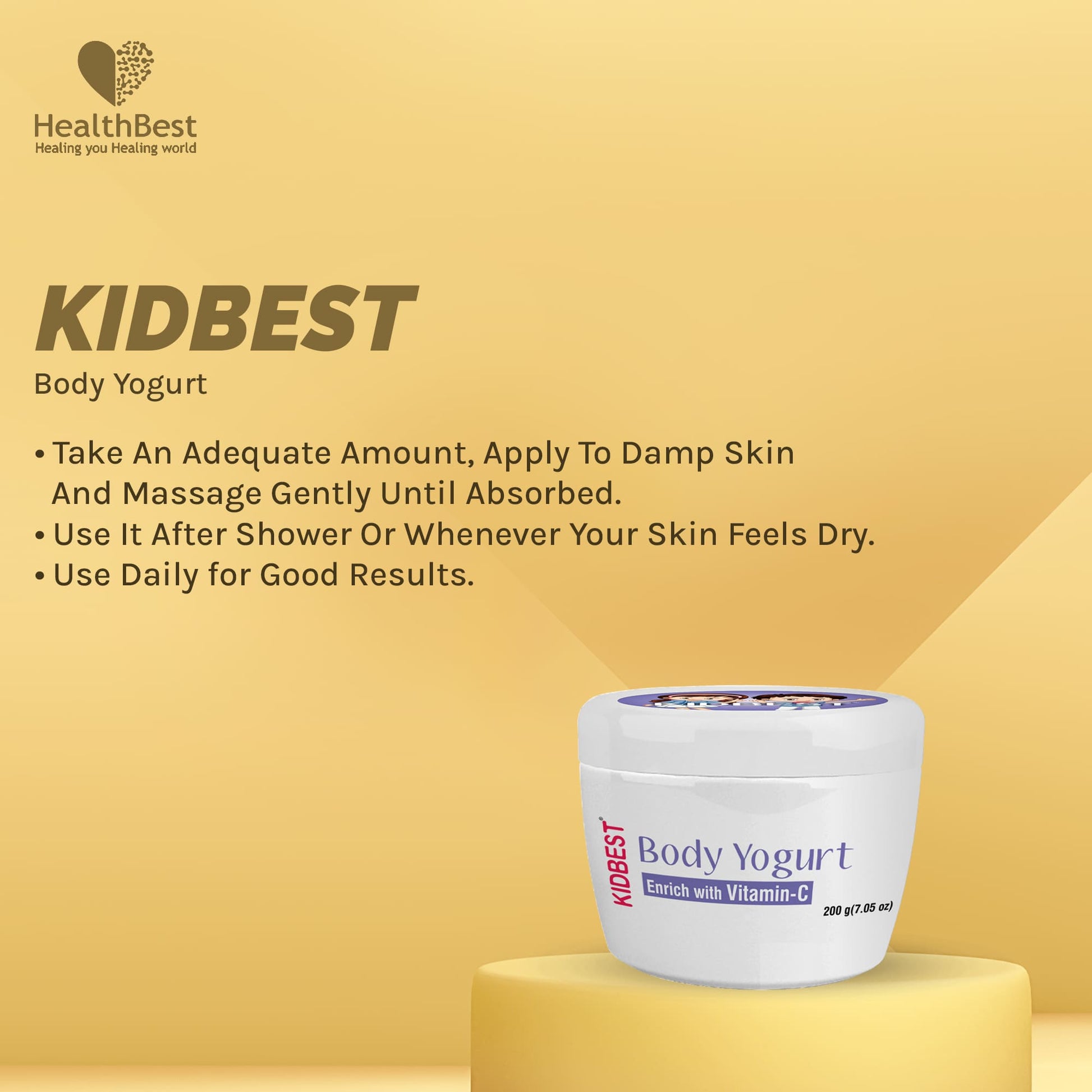 HealthBest Kidbest Body Yogurt