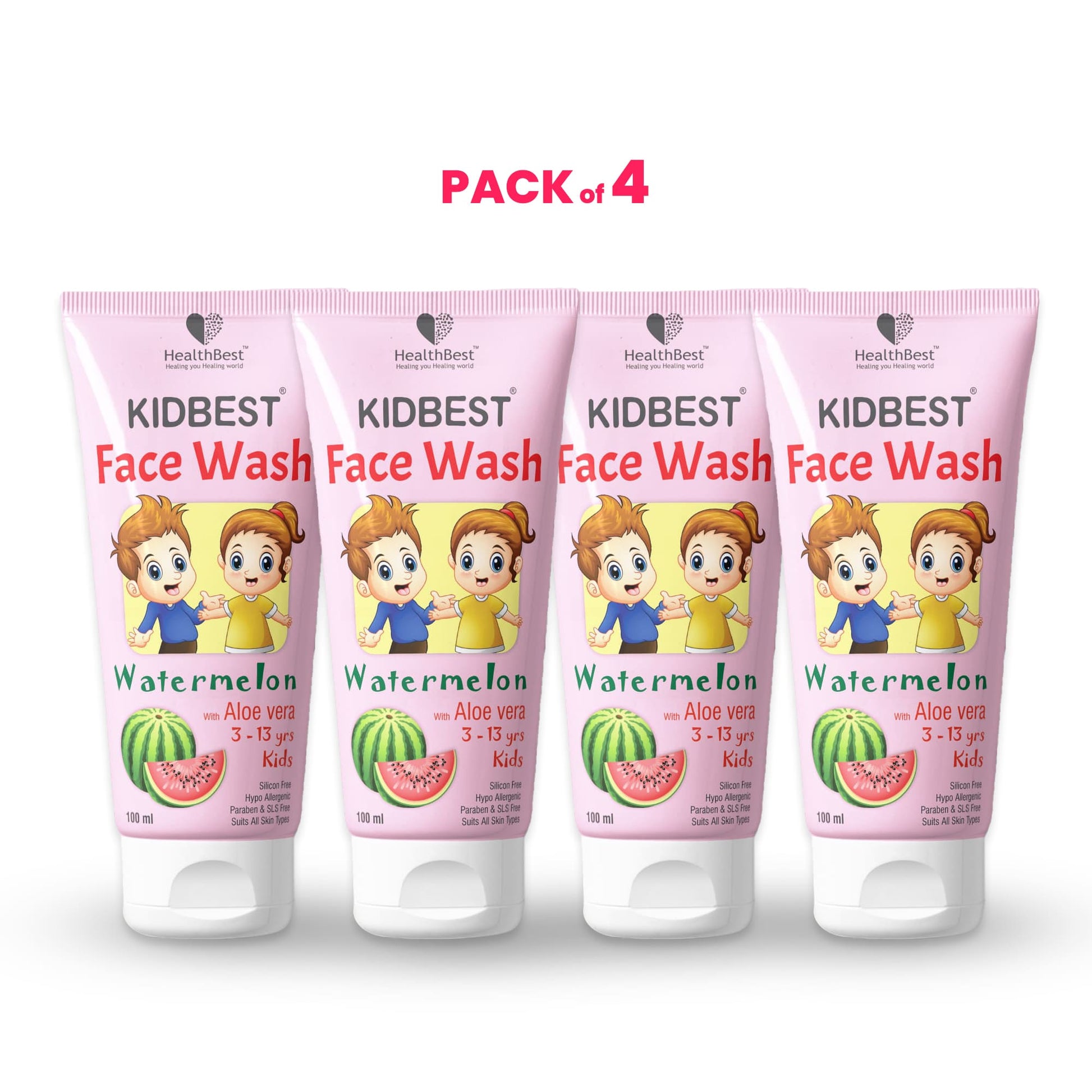 Facewash for Kids Pack of 4