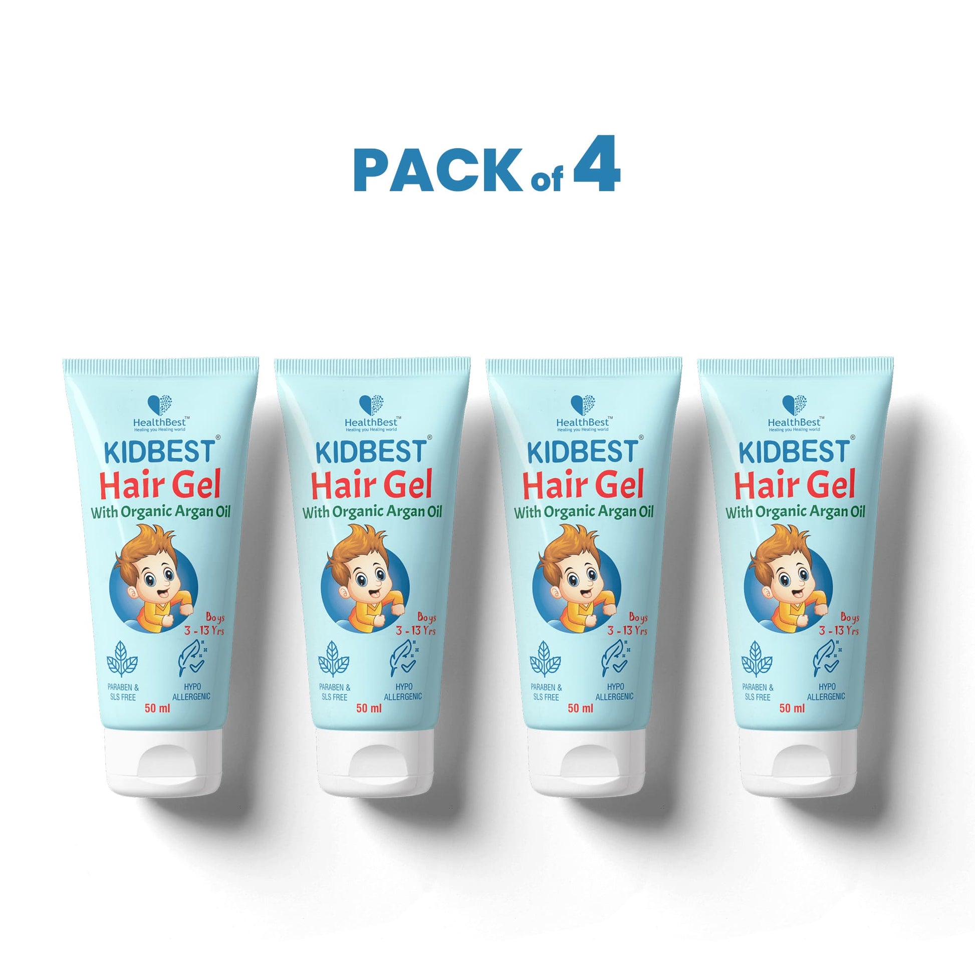 Kidbest Hair Gel Pack of 4