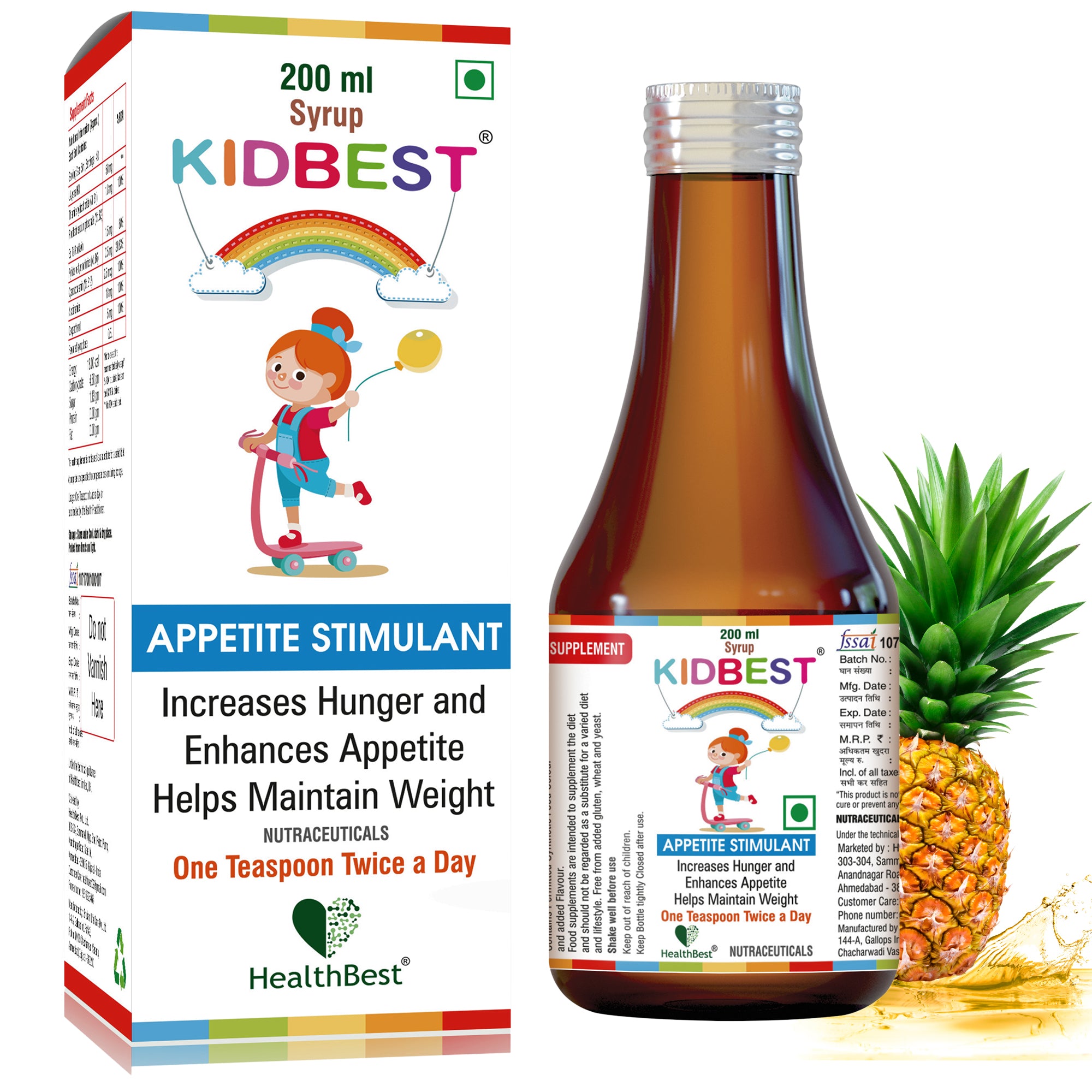 Appetite Syrup for Kids in India - Boost Kids' Health – Healthbest