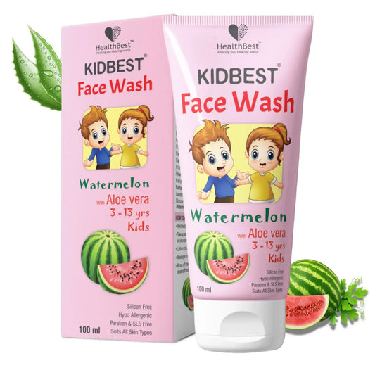 Kids Face Wash - 100 ml - Watermelon & Aloe Vera