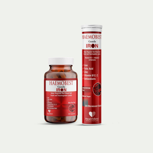HealthBest Haemobest Iron Supplement Combo
