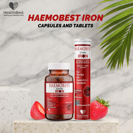 HealthBest Haemobest Iron Combo