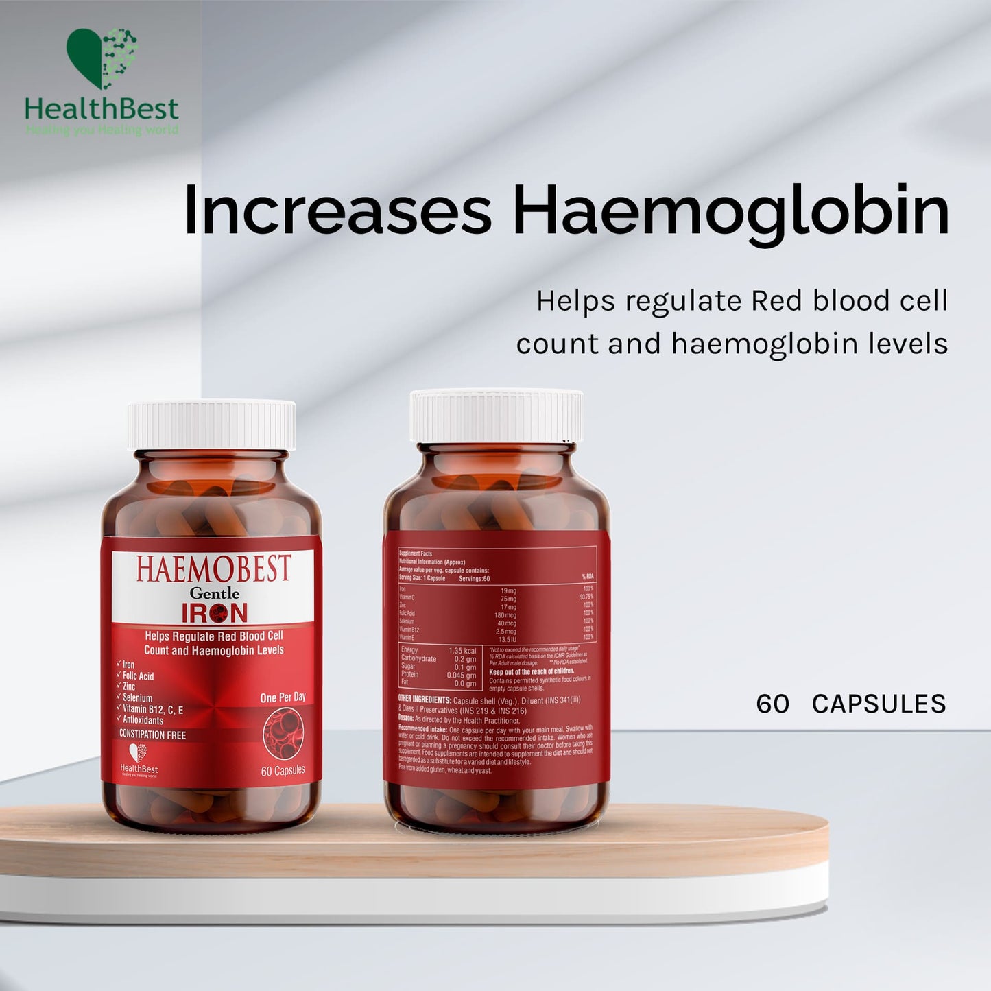 HealthBest Haemobest Capsules