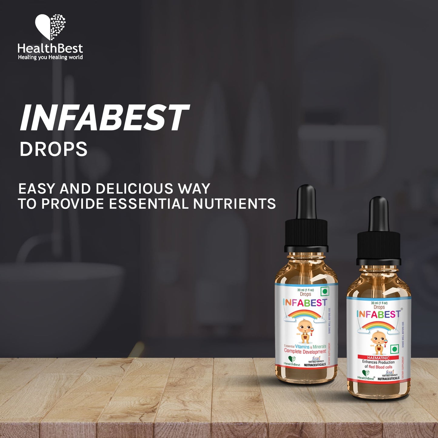 Delicious Hematinic (Iron) Drops For Toddlers