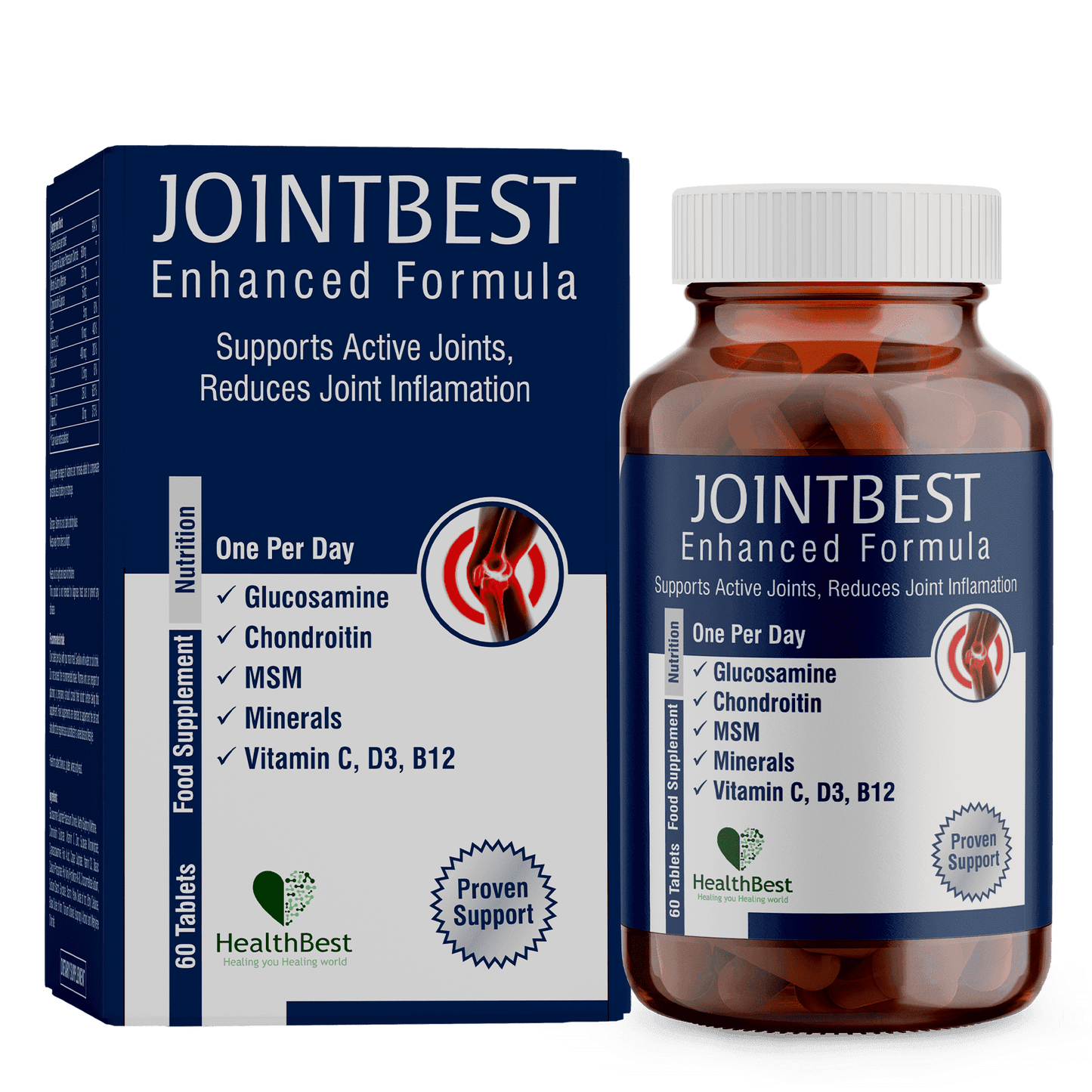 HealthBest Jointbest Joint Health Support Supplement 60 Tablets