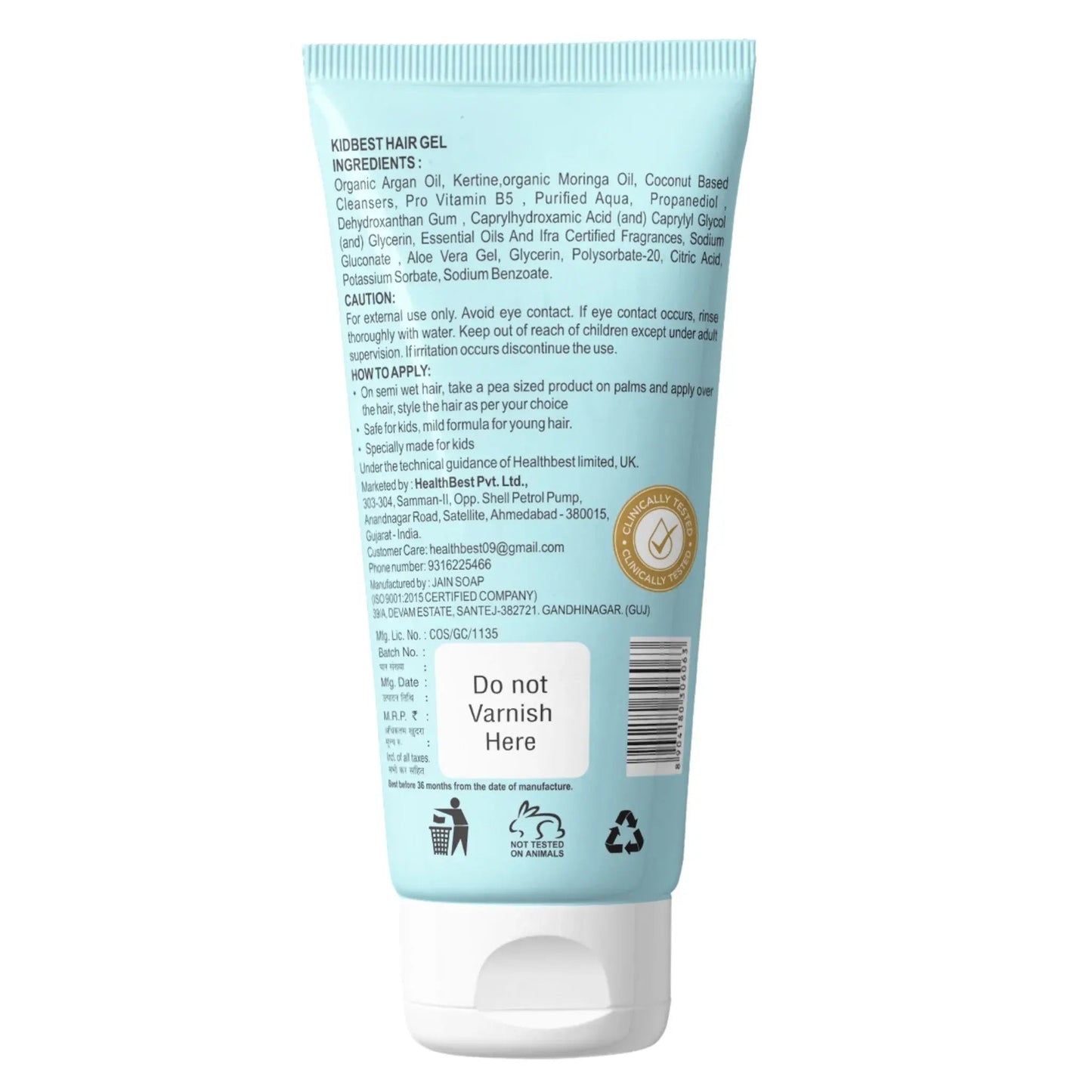 Kids Hair Gel - HealthbestKid's Cosmetic