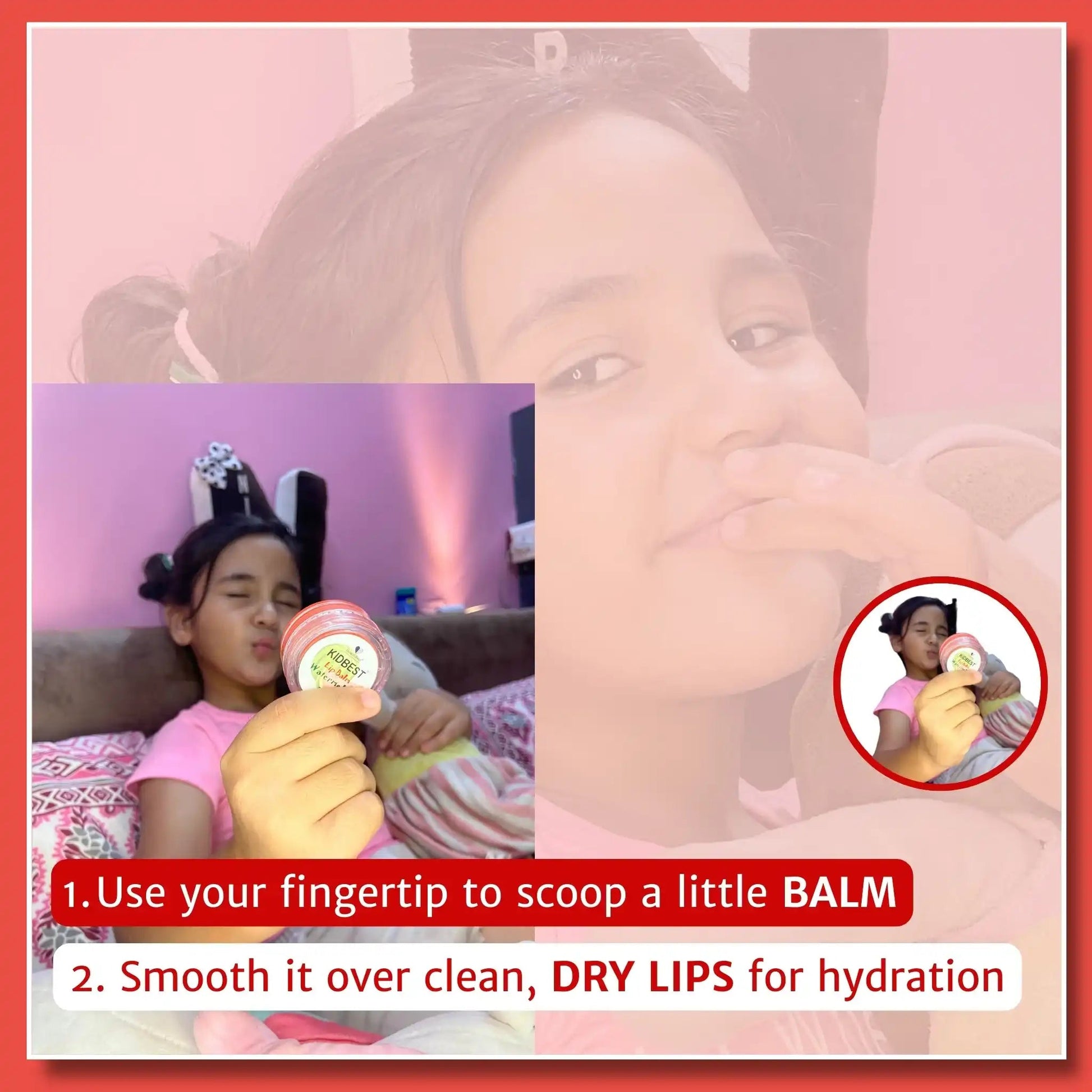 Kids Lip Balm 💋 - HealthbestKid's Cosmetic