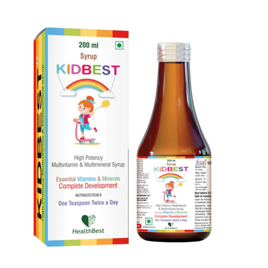 Kids Multivitamin Syrup - HealthbestVitamin Supplement