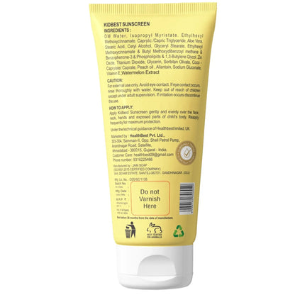 Kids Sunscreen - HealthbestKid's Cosmetic