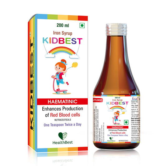 HealthBest Kidbest Iron (Haematinic) Syrup