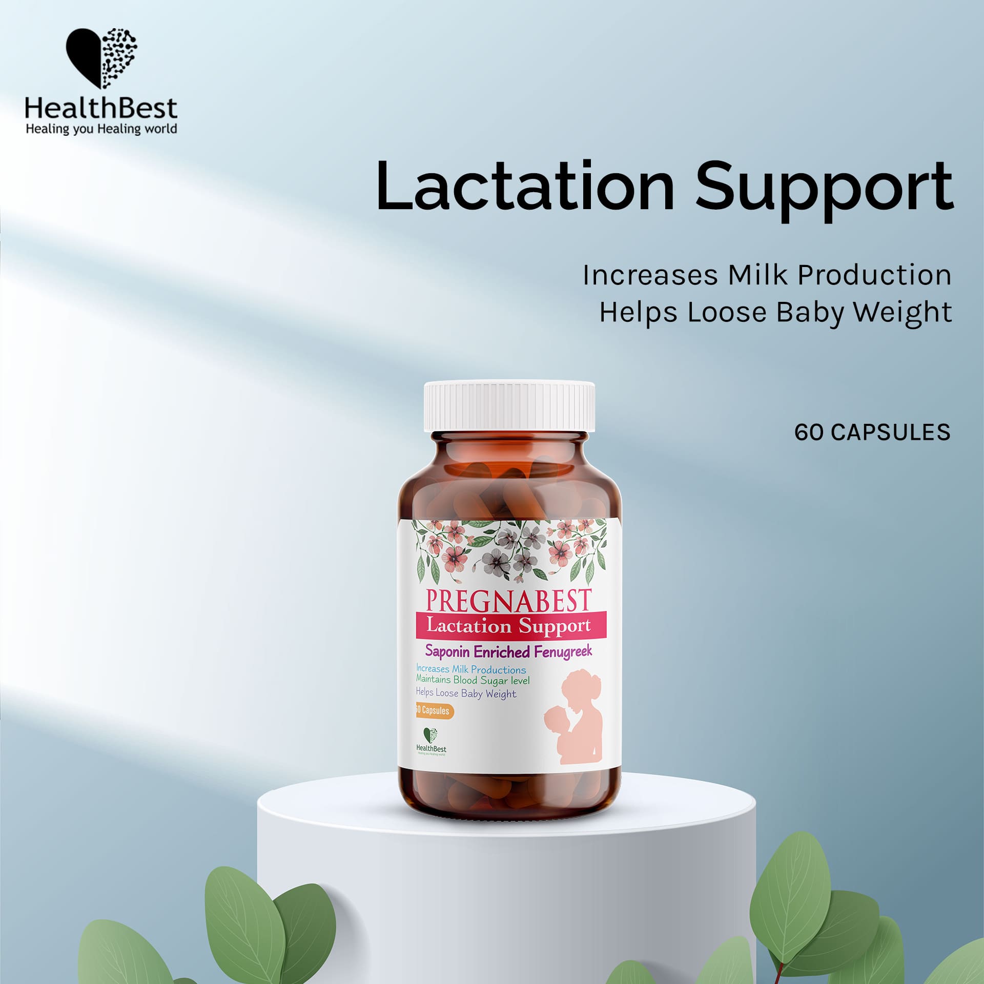 Lactation Booster Supplement  60 Capsules