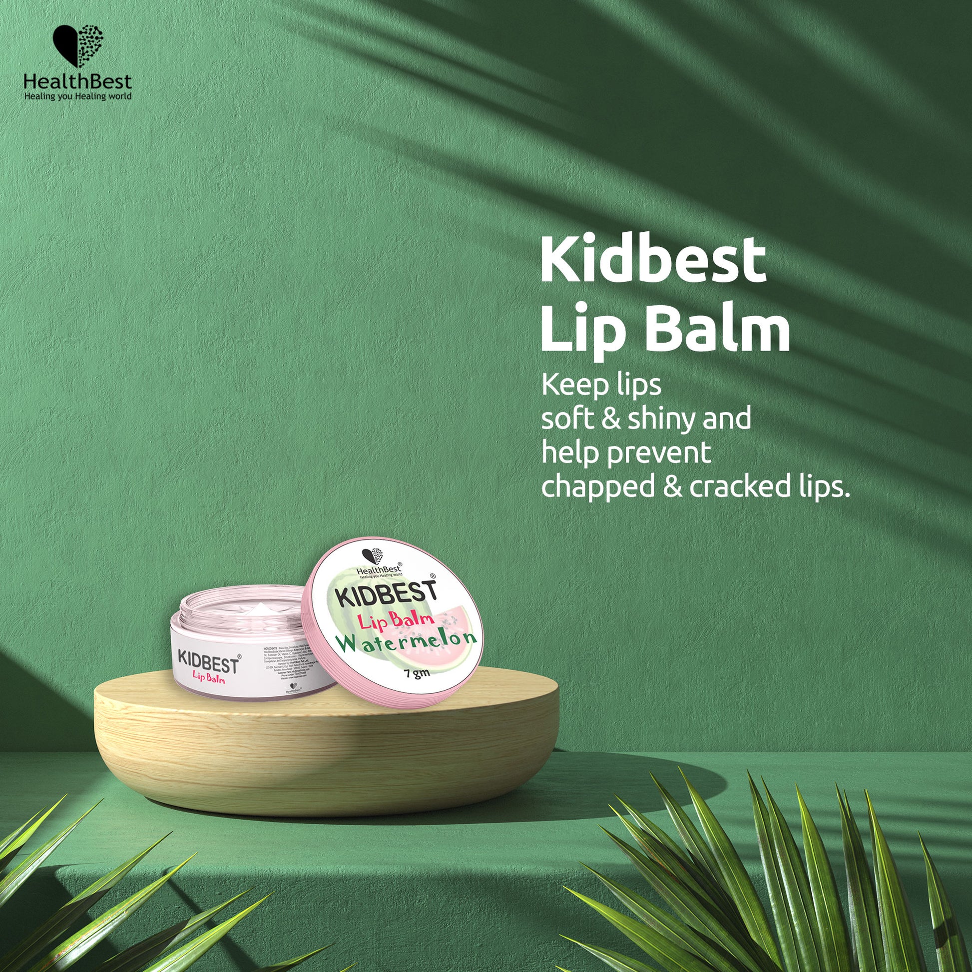 Lip Balm with Watermelon Flavor